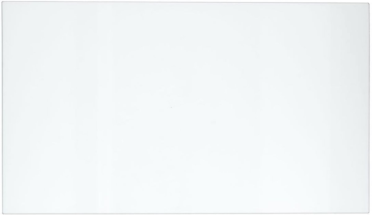 Transparante Glazen Plank voor Vriezer - 455x262mm - Veiligheidsglas