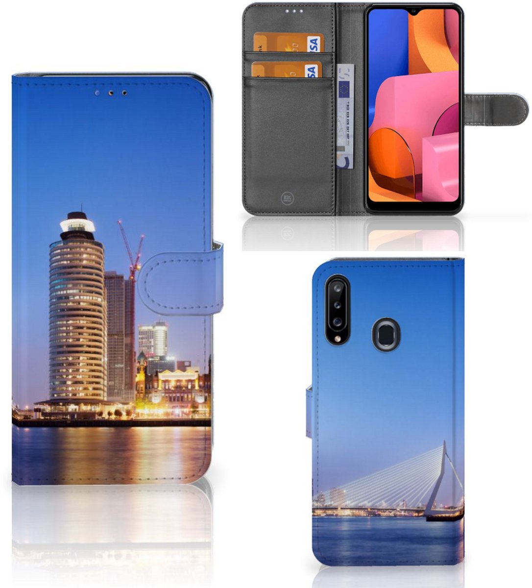 Samsung Galaxy A20s Flip Cover Rotterdam
