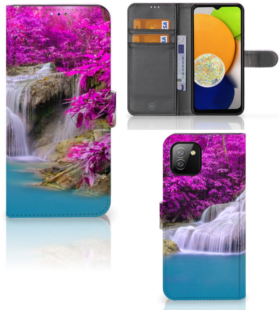 Samsung Galaxy A03 Flip Cover Waterval
