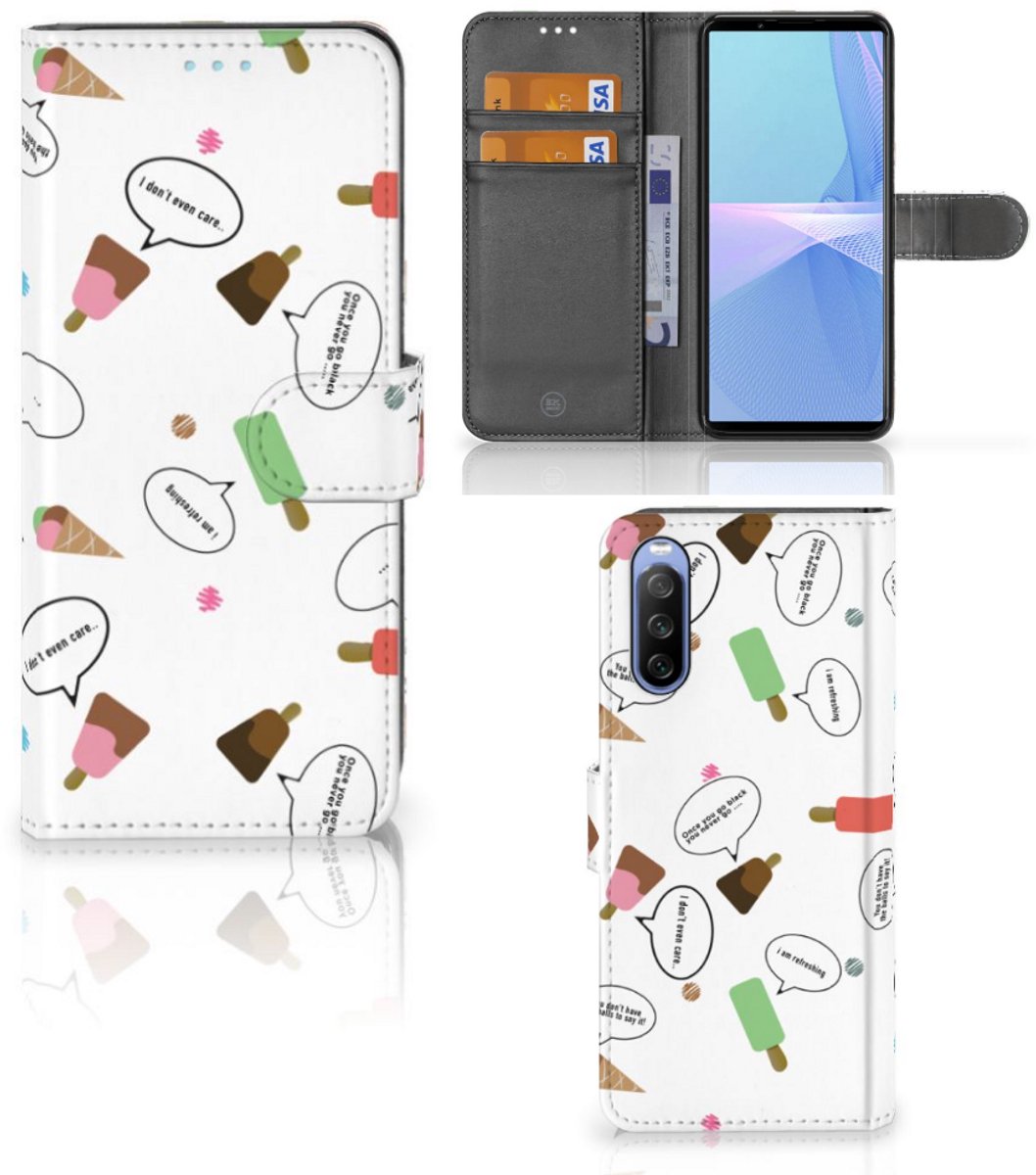 Sony Xperia 10 III Book Cover IJsjes