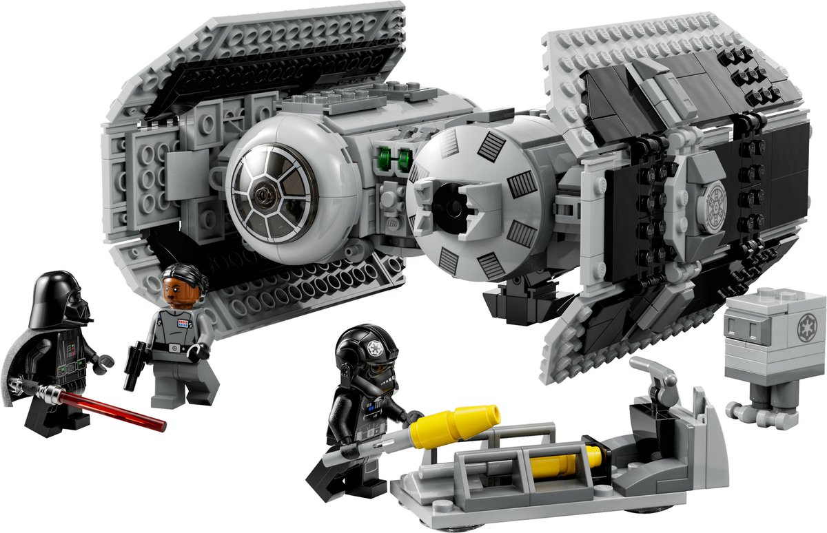 LEGO Star Wars TIE Bomber, Starfighter Modelbouwset met Darth Vader en Gonk Droid - 75347 — afbeelding 18