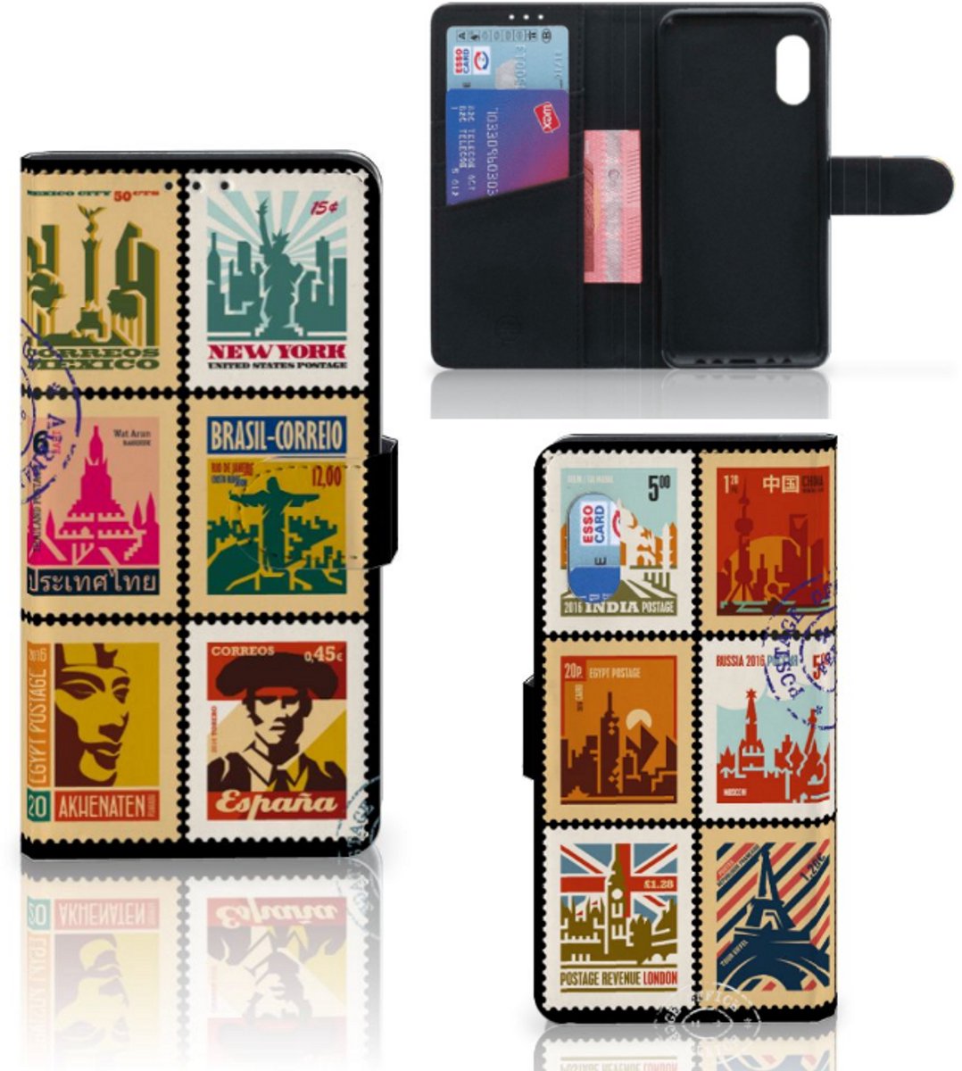 Samsung Xcover Pro Flip Cover Postzegels