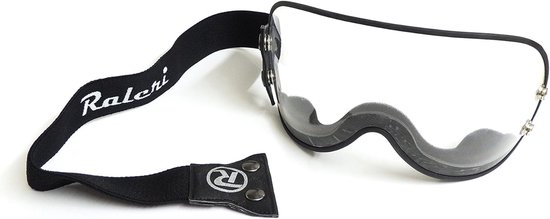 Universeel Motorhelm Vizier voor Racers en Custom Bikes - Transparant Elastisch Accessoire