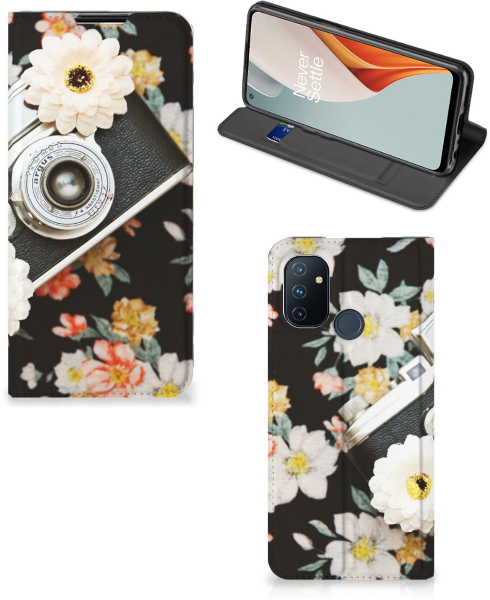 OnePlus Nord N100 Stand Case Vintage Camera
