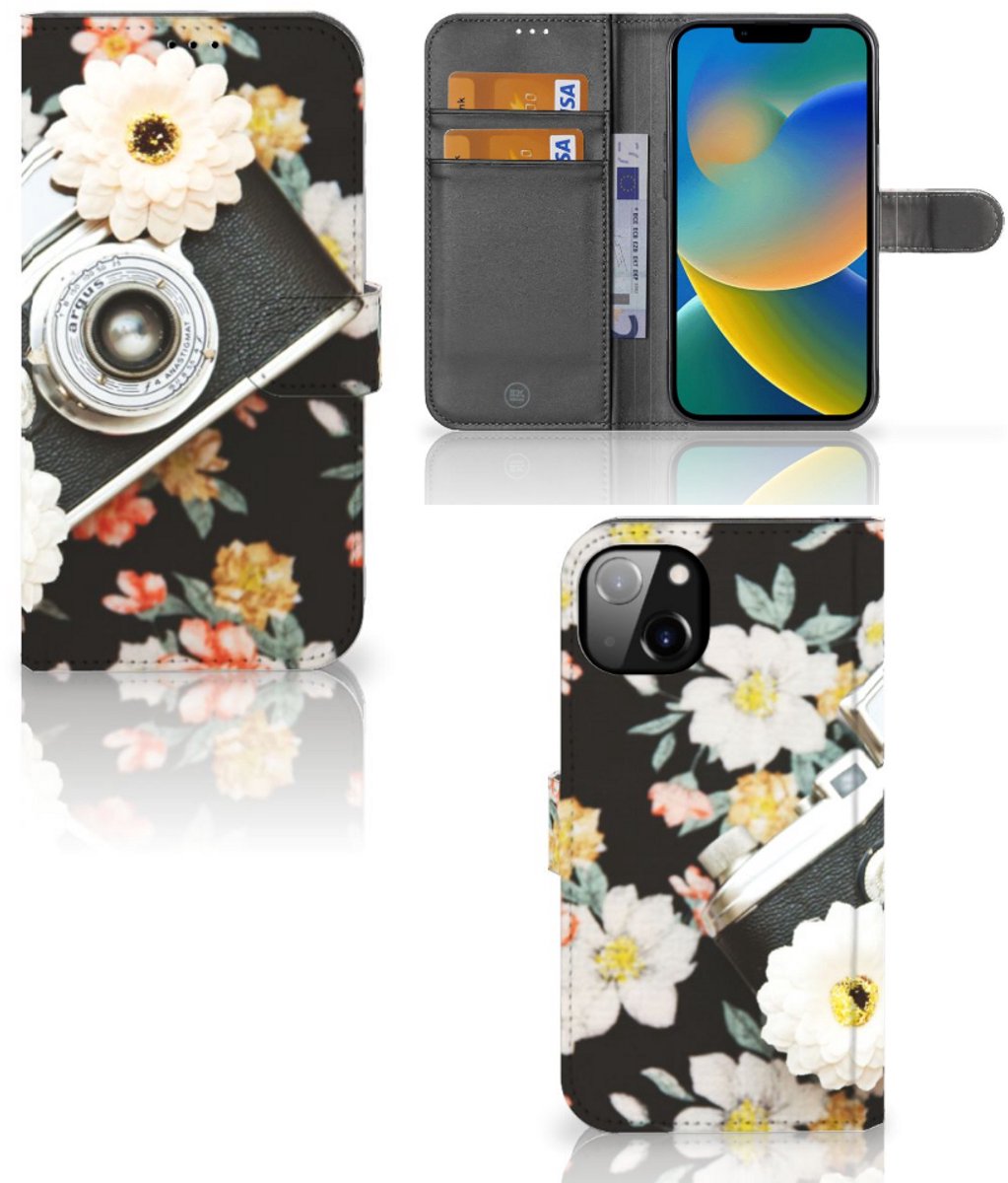 iPhone 14 Plus Telefoonhoesje met foto Vintage Camera