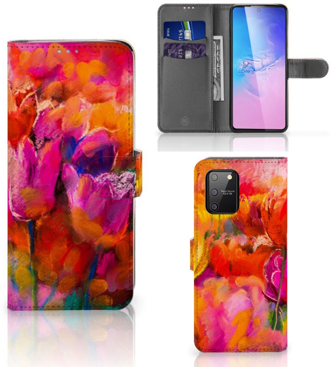 Hoesje Samsung S10 Lite Tulips
