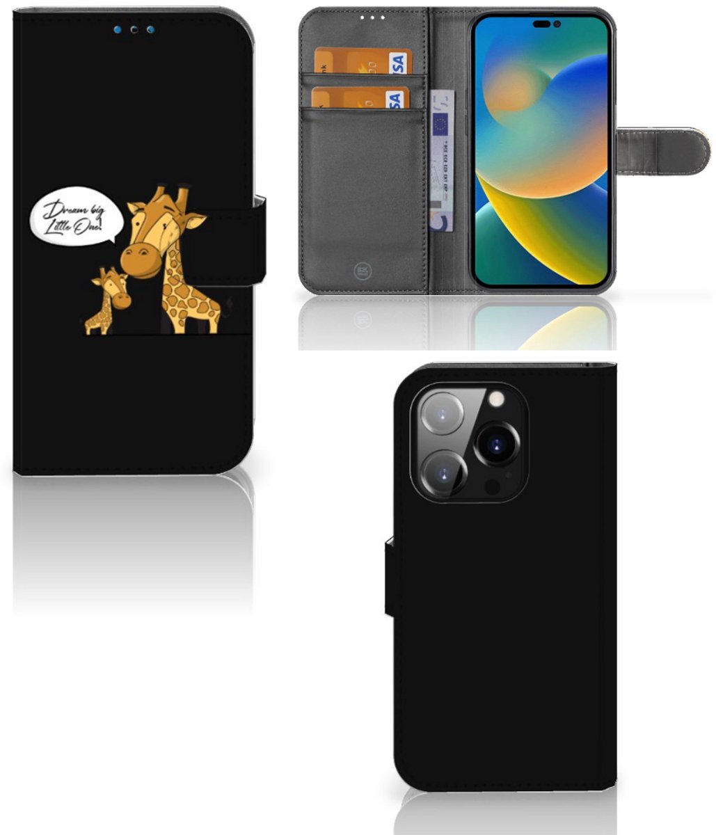 iPhone 14 Pro Leuk Hoesje Giraffe