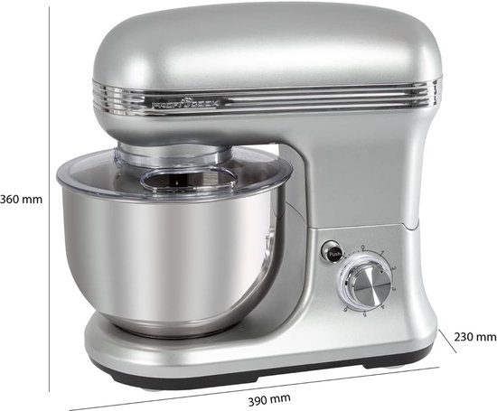 Multifunctionele Keukenrobot 1200W - 5L van Merkloos — afbeelding 3