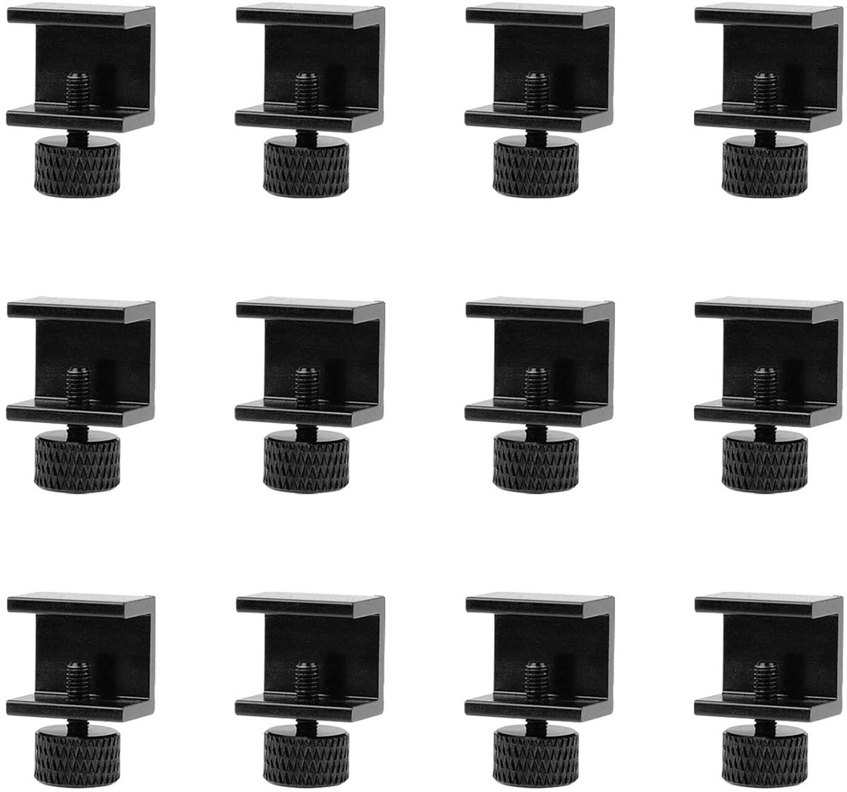 12 Stuks Clip Bed voor 3D Printer - Verstelbare Glazen Bed Clips voor Verwarmd Bed