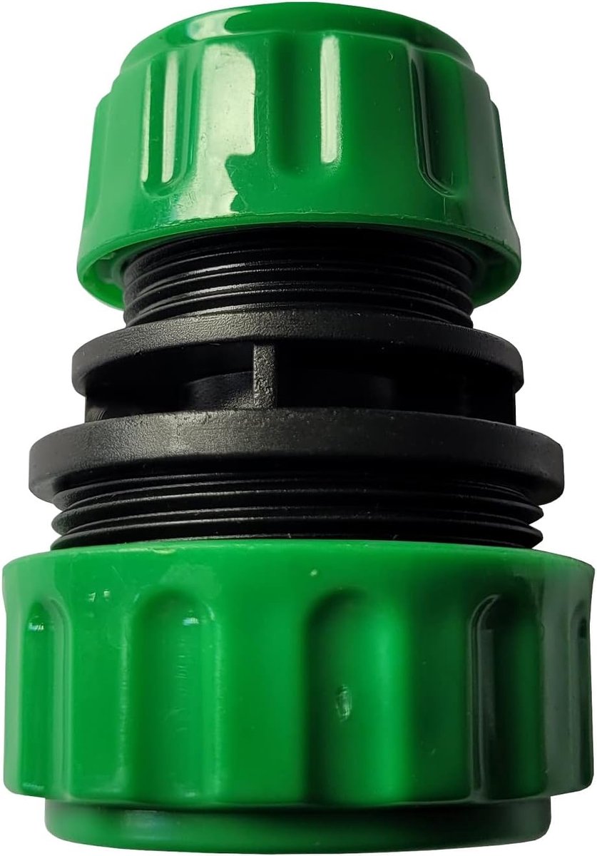 Tuinslang slangaansluiting 1/2 inch naar 3/4 inch met waterstop of Y-verbinding