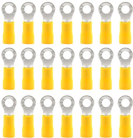 50 Stuks Terminal Ringverbinders M5 - Elektrische Connectoren voor ...