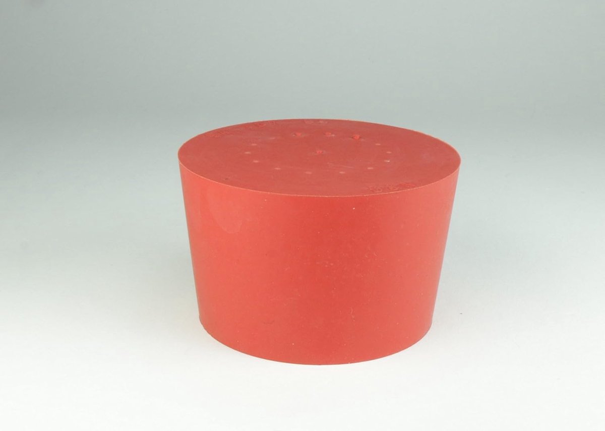 Rubberen stop rood 29 mm - 5 stuks