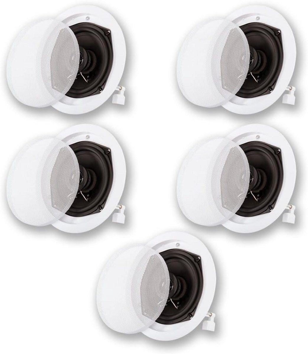 Inbouw 5 Speaker Set voor Home Theater - Akoestisch Geluidsysteem 1000 Watt