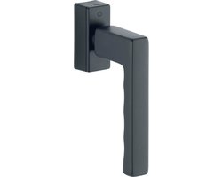 Raamgreep SecuForte+VarioFit 90° - Matzwart 7 x 32-42 mm