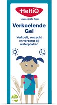 HeltiQ Verkoelende gel bij Waterpokken - 100 ml verkoelende gel + 4sachets 20 ml zemelen bad