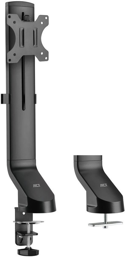 ACT Monitor Arm Office | 1 Scherm tot 32” | VESA | Kantelen – Roteren – Zwenken | Hoogte Verstelbaar | Ergonomisch | AC8321