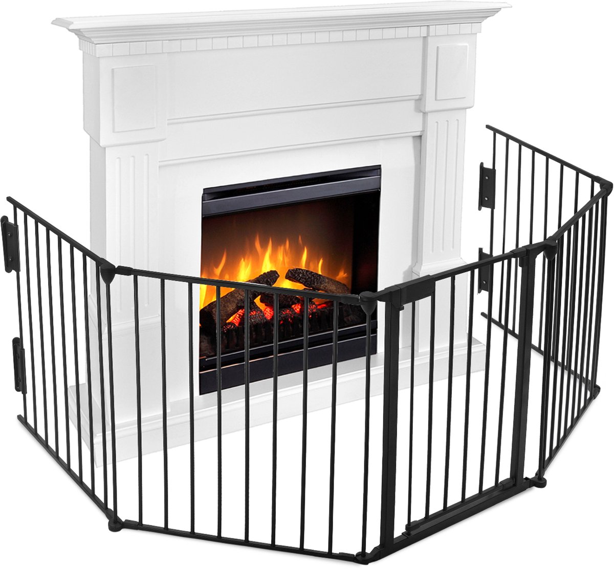 ACXIN Veiligheidshek - 300 cm -Barrier Gate Met dubbel veiligheidsslot voor Kinderen en Huisdieren
