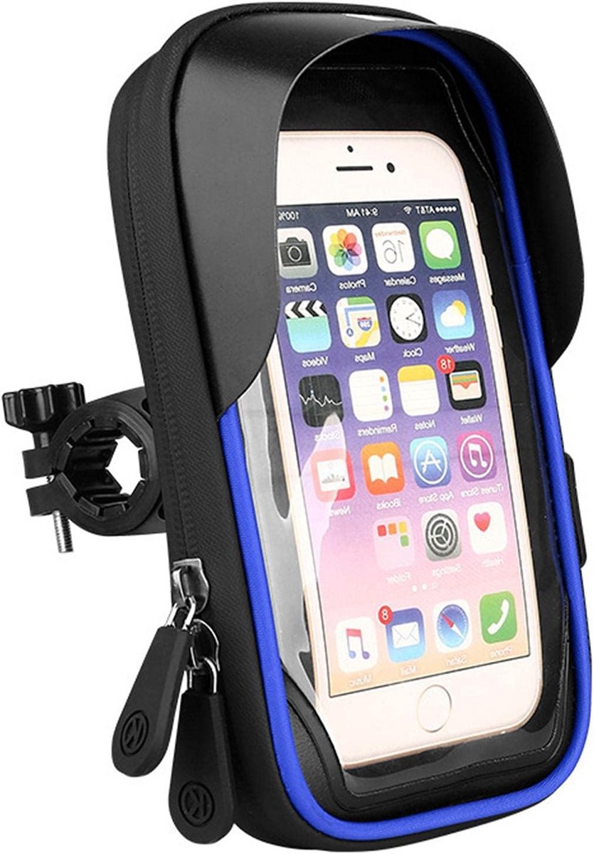 Waterdichte Telefoonhouder Motorfiets Fiets Scooter Stuurhouder 360° Draaibaar