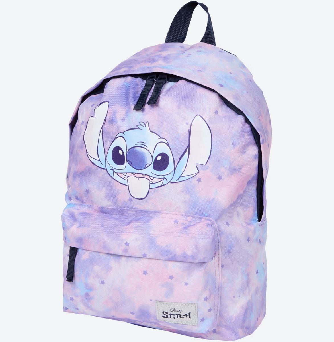 Stitch Rugzak Kinderen – Schooltas Meisjes – A4 Formaat – 10L – Blauw Paars – Verstelbare Schouderbanden – Basisschool