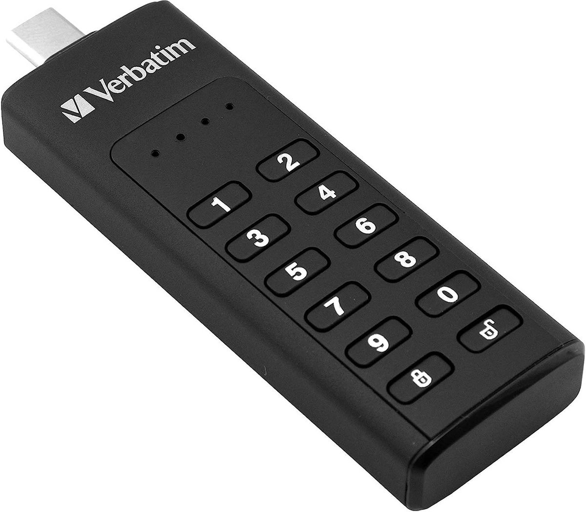 USB-stick 64GB met Toetsenbord en Hardware-encryptie AES 256-bit