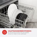 Vaatwasserbestendig: Afneembare borden voor gemakkelijke reiniging.