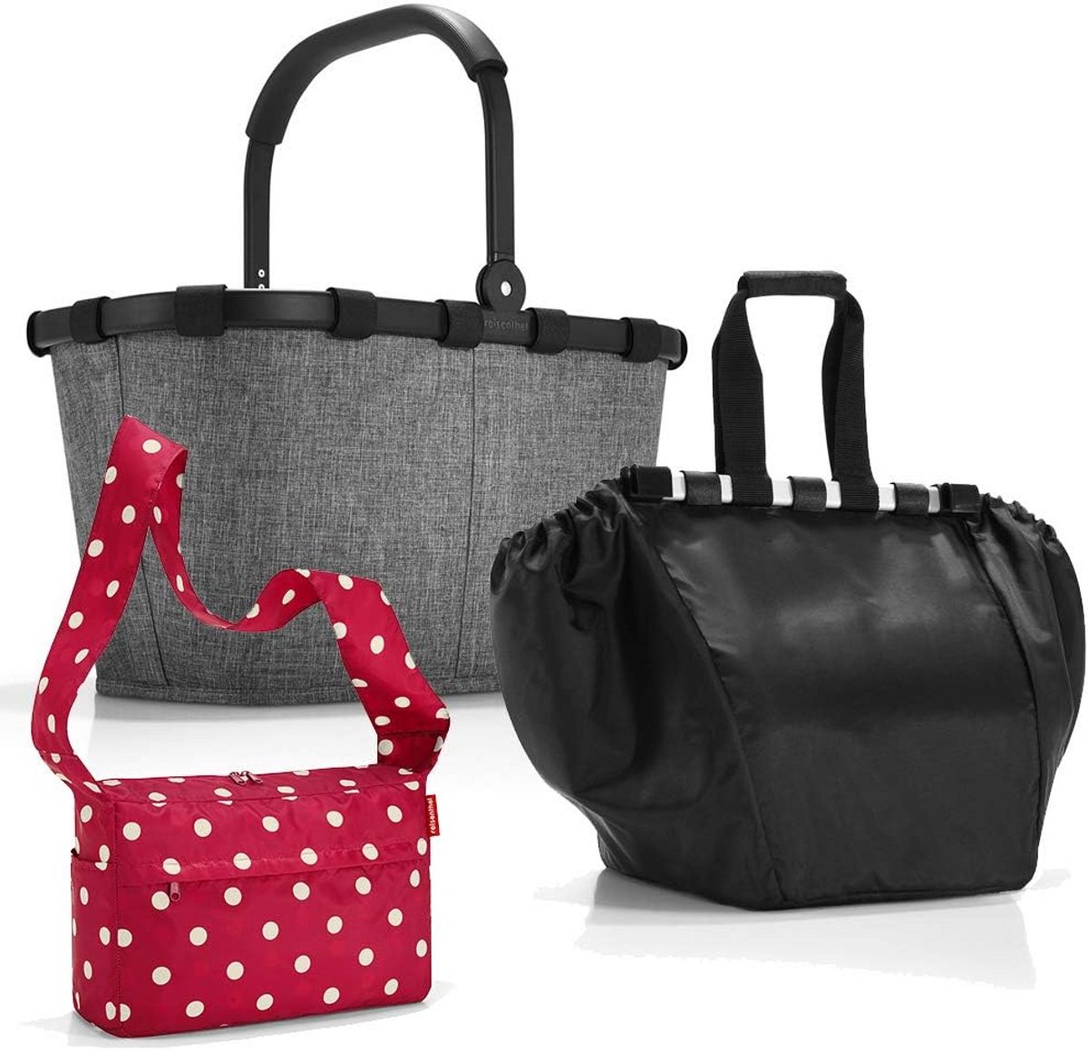 Grote Opvouwbare Boodschappentas met Set: Winkelen, Picknick en Handtas