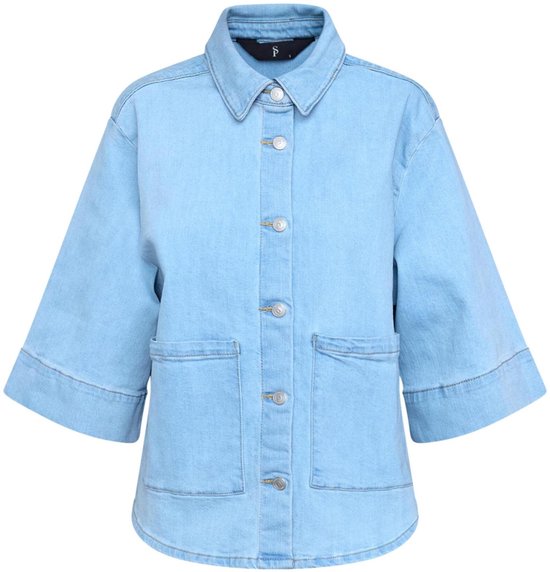 SISTERS POINT Olea-ja12 - Dames Jas - Light blue - Maat L
