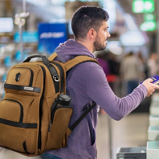 Professionele Zakelijke Laptop Rugzak 28L - Duurzame Heren Rugtas voor ...