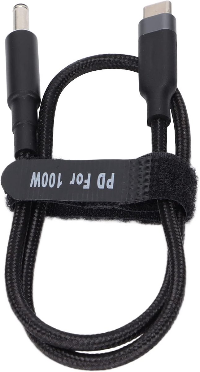 USB C naar DC Oplaadkabel 100W PD Snel Opladen Adapter 4.5 x 3.0mm Ronde Stekker