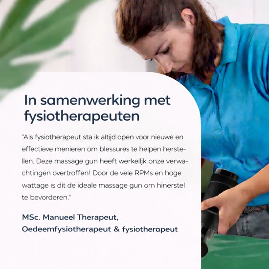 Bellies Family – Massage gun PRO – Samengesteld door MSc. Fysio – Incl. App – 12 Snelheidsstanden – Diepe Spierstimulatie (12mm) – Met Druksensor & LCD Touchscreen – Stil & Krachtig