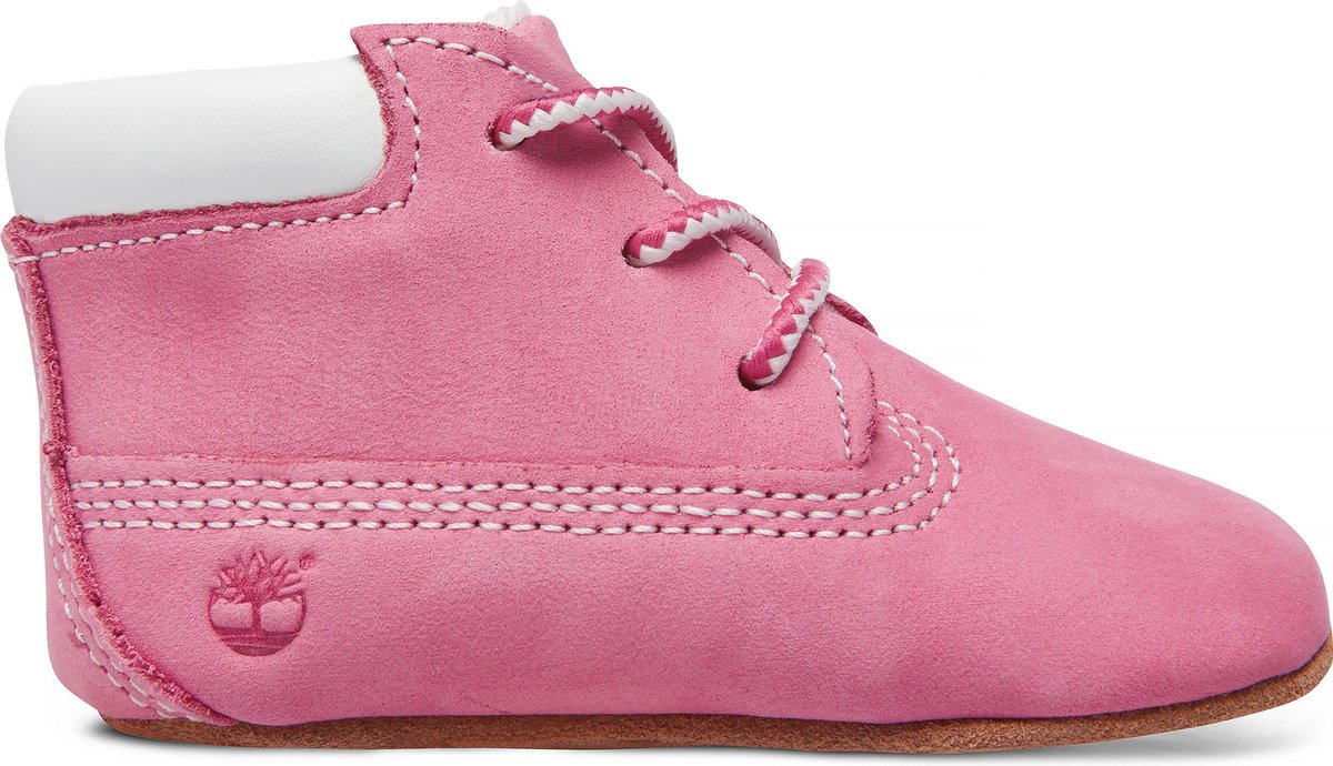 Timberland Crib Bootie Meisjes Babyslofjes met muts Roze