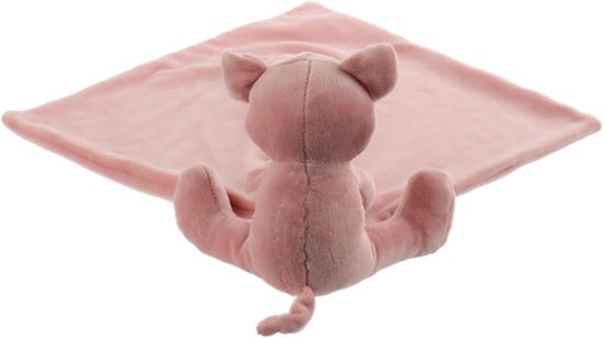 Zacht Pluche Speelgoed Knuffeldoek Varken voor Baby's en Peuters, Wasbaar — afbeelding 3