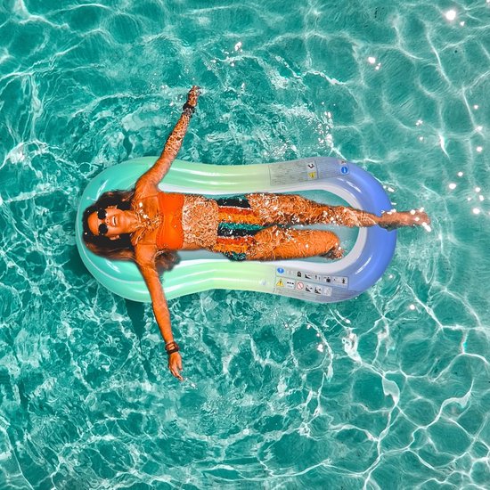 Opblaasbaar Waterbed met Net voor Zwembad en Strand — afbeelding 4