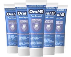 Oral-B Tandpasta - Pro-Expert Zachte Whitening - 5 x 75 ml