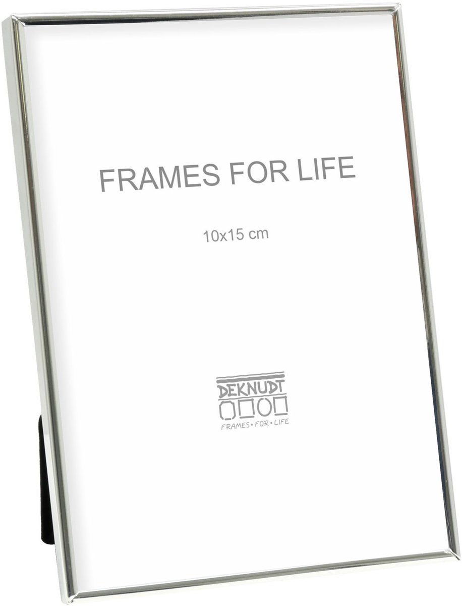 Deknudt Frames fotolijst S58MS1 - zilver - metaal - 10x15 cm
