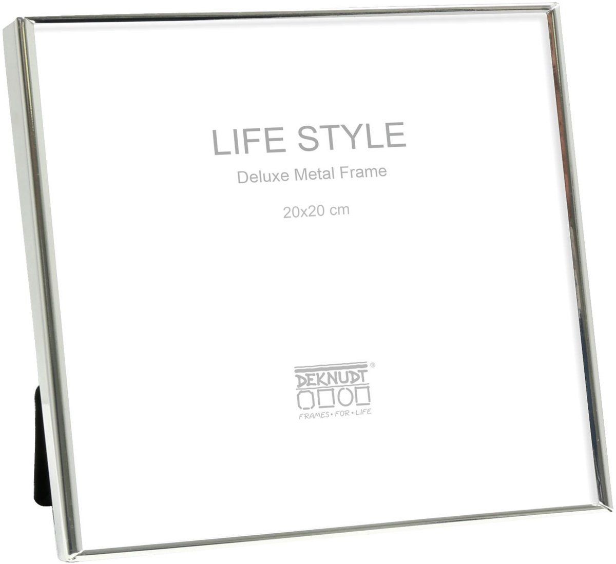 Deknudt Frames fotolijst S58MS1 - zilver - metaal - 20x20 cm