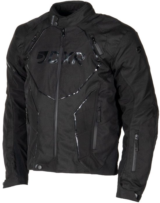 MOTOBLOUZ Motorjas STORM Mannen|4-seizoenen|Zwart L CE-gekeurd