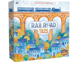 White Goblin Games - Railroad Tiles - familiespel - 1 tot 4 spelers - 45 minuten - Vanaf 8 jaar - Vo