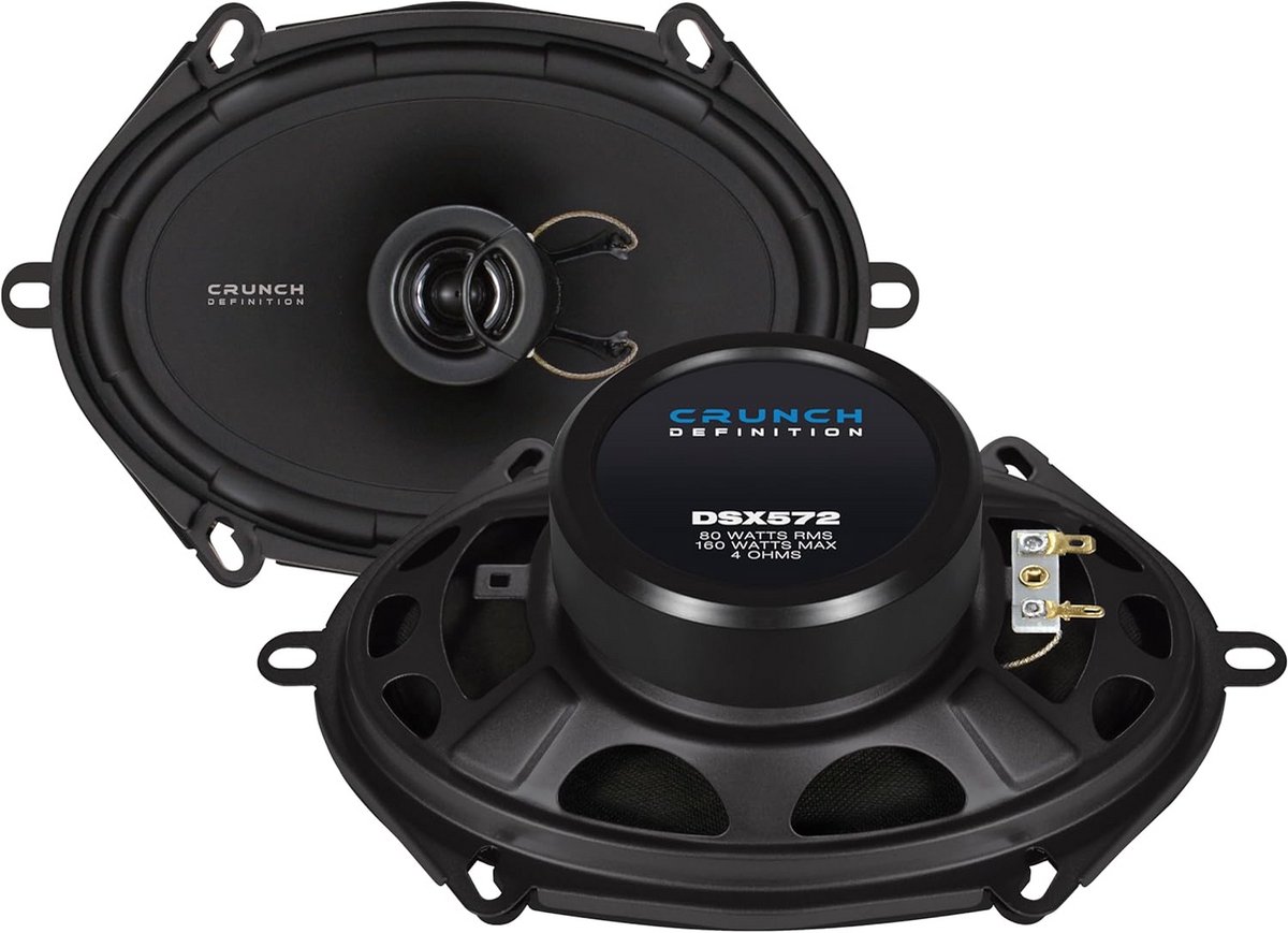 2-Weg Auto Luidsprekers 13x18 cm Coaxiaal Speakerset, Krachtig Geluid