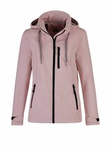 BJØRNSON Kaisa Softshell Tussenjas Dames - Winddicht - Fleece - Maat 52 - Pastel Roze