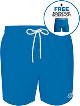 Maillot de bain et boxer Muchachomalo Garçons - Taille 176 - Blauw - Maillots de bain pour garçon