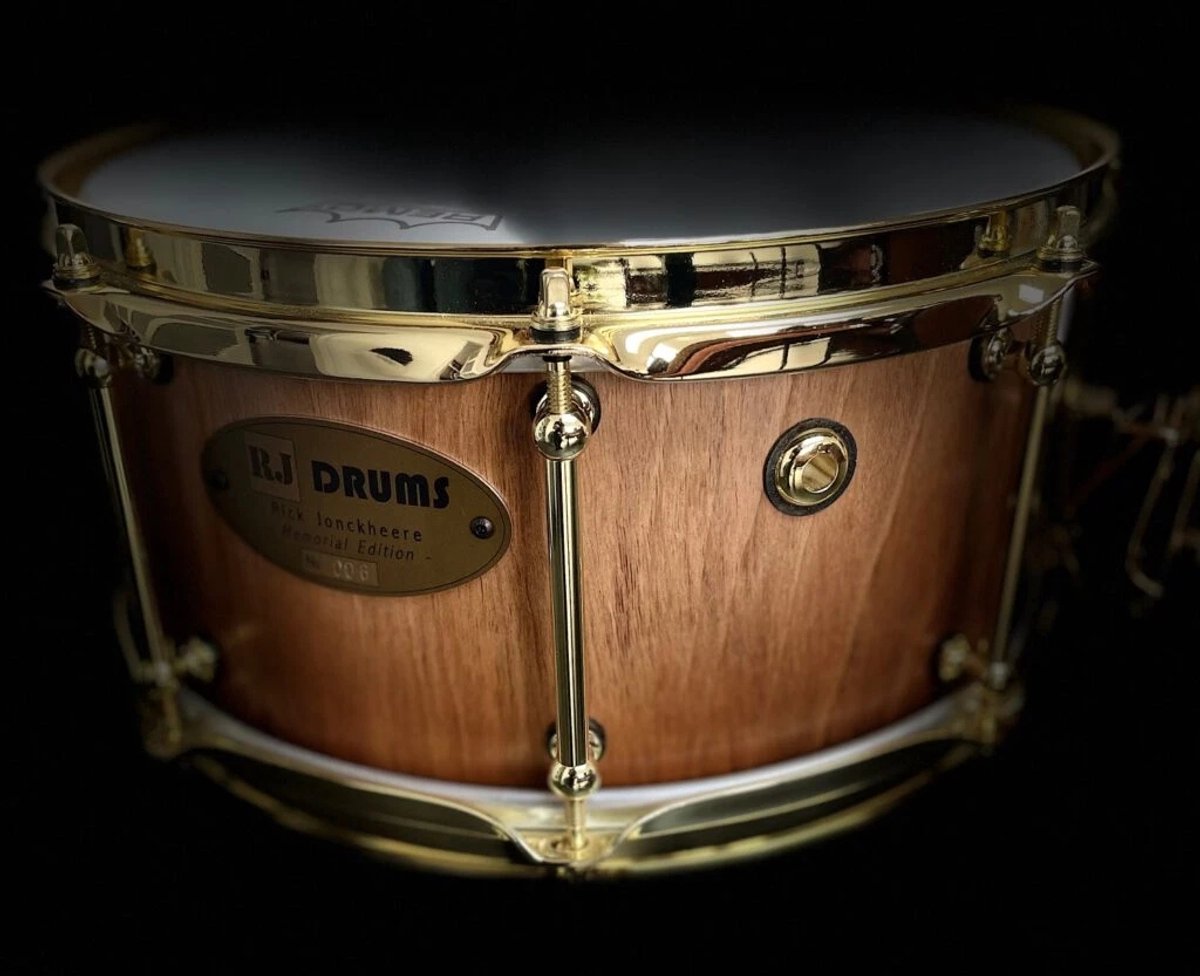 RJ Drums RJ006 Walnut Snaredrum Limited Edition