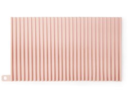 Zacht Niet-slip Wasbord，Kleine Wasplank Wasbord Voor Opvouwbaar Wasbord，Inklapbaar Wasbord，Wasplankje Huishoudelijke Wasplank Silicagel，Roze