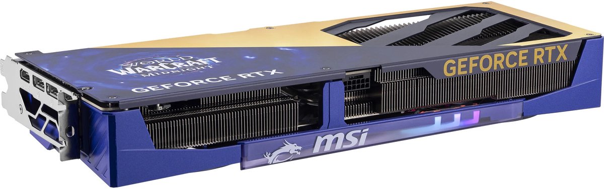 MSI GeForce RTX 5070 12GB GDDR7 PCIe 5.0 Gaming Videokaart World of Warcraft Design HDMI 2.1b 3x DisplayPort - Afbeelding 5