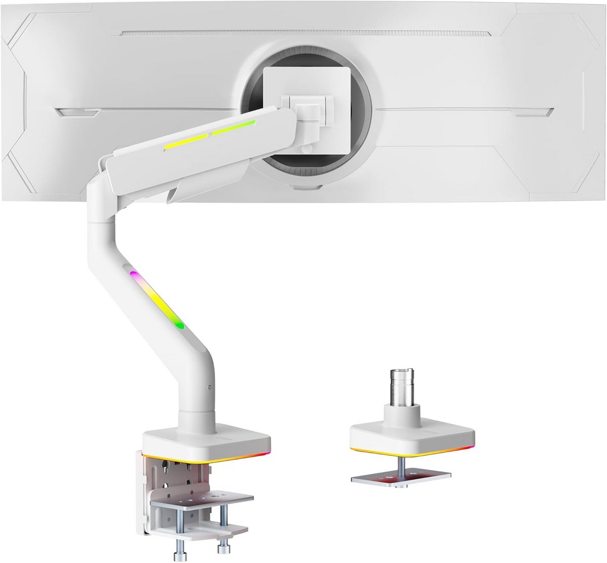 Monitorstandaard met RGB Verlichting voor Ultrawijde Schermen tot 49 inch