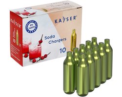 Brewferm® CO2 patronen - 8 g - voordeelverpakking - 10 stuks - luchtpatroon
