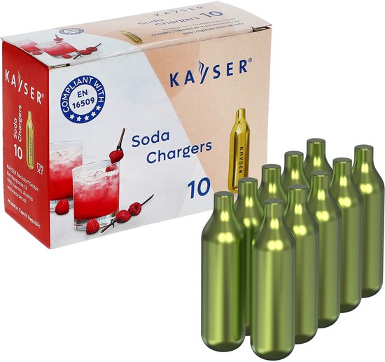 Brewferm® CO2 patronen - 8 g - voordeelverpakking - 10 stuks - luchtpatroon