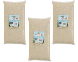 Wit Aquariumzand Fijn (0,4-1 mm) - 3x5 KG Pakket (15 KG) - Ideaal voor Vissen en Planten