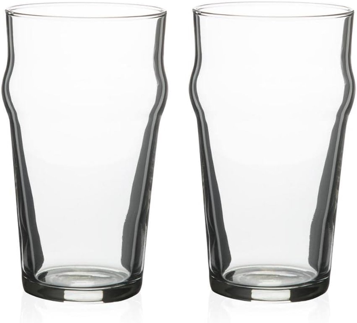 Set van 2 Stevige Bierglazen 58 cl Stapelbaar