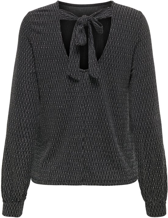 SEULEMENT - ONLCAROL L/ S GLITTER BOW TOP BOX JRS - Filles - Chemisiers